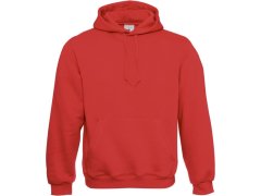 B&C Hooded Mikina s kapucí 01.0620 red