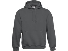 B&C Hooded Mikina s kapucí 01.0620 steel grey
