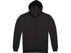 B&C ID.224 Zip Hood Unisex mikina s kapucí 01.I224 black