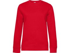 B&C QUEEN Crew Neck_° Dámská mikina 01.W01Q red