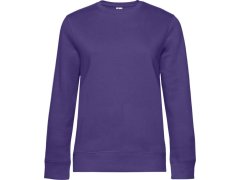 B&C QUEEN Crew Neck_° Dámská mikina 01.W01Q radiant purple