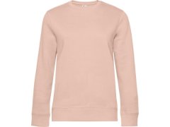 B&C QUEEN Crew Neck_° Dámská mikina 01.W01Q soft rose
