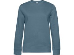 B&C QUEEN Crew Neck_° Dámská mikina 01.W01Q nordic blue
