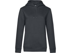 B&C QUEEN Hooded_° Dámská mikina s kapucí 01.W02Q asphalt