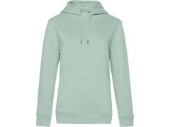 B&C QUEEN Hooded_° Dámská mikina s&nbsp;kapucí 01.W02Q aqua green