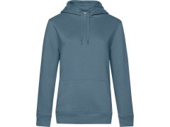 B&C QUEEN Hooded_° Dámská mikina s&nbsp;kapucí 01.W02Q nordic blue
