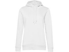 B&C Inspire Hooded /women_° Dámská mikina s&nbsp;kapucí 01.W34B white