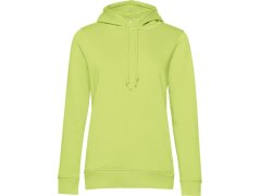 B&C Inspire Hooded /women_° Dámská mikina s kapucí 01.W34B lime