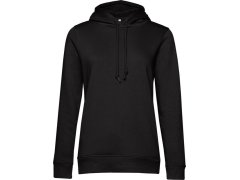 B&C Inspire Hooded /women_° Dámská mikina s&nbsp;kapucí 01.W34B black pure