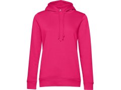 B&C Inspire Hooded /women_° Dámská mikina s kapucí 01.W34B magenta pink