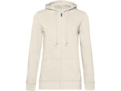 B&C Inspire Zipped Hood /women_° Dámská mikina s kapucí 01.W36B off white