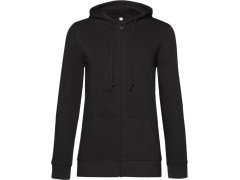 B&C Inspire Zipped Hood /women_° Dámská mikina s kapucí 01.W36B black pure