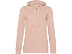 B&C Inspire Zipped Hood /women_° Dámská mikina s kapucí 01.W36B soft rose