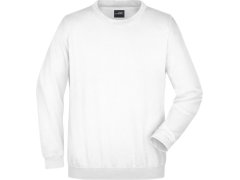 Daiber JN 40 Mikina z těžké bavlny 02.0040 white