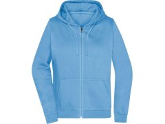 Daiber JN 755 Dámská mikina s&nbsp;kapucí 02.0755 sky blue