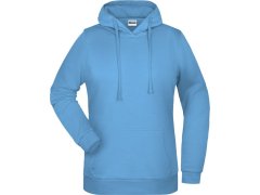 Daiber JN 795 Dámská mikina s&nbsp;kapucí 02.0795 sky blue