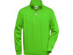 Daiber JN 831 Pracovní mikina s 1/4 zipem 02.0831 lime green