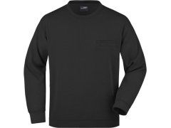 Daiber JN 924 Mikina s&nbsp;náprsní kapsou 02.0924 black