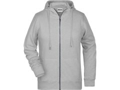 Daiber 8025 Dámská mikina s kapucí 02.8025 grey heather