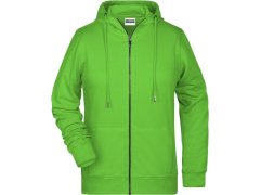 Daiber 8025 Dámská mikina s kapucí 02.8025 lime green
