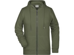 Daiber 8025 Dámská mikina s kapucí 02.8025 olive