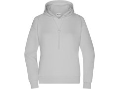 Daiber 8033 Dámská mikina s kapucí "Lounge" 02.8033 soft grey