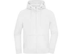 Daiber 8043 Těžká unisex oversize mikina s kapucí 02.8043 white