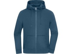 Daiber 8043 Těžká unisex oversize mikina s&nbsp;kapucí 02.8043 dusty blue