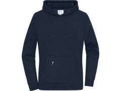 Daiber 8045 Dámská interlock mikina s kapucí 02.8045 navy