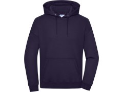 Daiber 8052 Těžká unisex mikina s&nbsp;kapucí 02.8052 deep purple