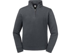 Russell Athletic 270M Mikina s 1/4 zipem "Authentic" 10.270M convoy grey