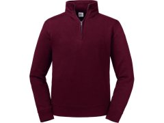 Russell Athletic 270M Mikina s 1/4 zipem "Authentic" 10.270M burgundy