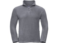 Russell Athletic 874M Fleecová mikina s 1/4 zipem 10.874M convoy grey