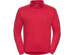 Russell Athletic 012M Pracovní mikina s límečkem 12.012M classic red