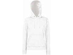 Fruit of the Loom Classic Lady-Fit Hooded Sweat Dámská mikina s kapucí 16.2038 white
