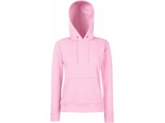 Fruit of the Loom Classic Lady-Fit Hooded Sweat Dámská mikina s kapucí 16.2038 light pink