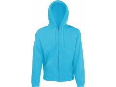 Fruit of the Loom Classic Hooded Sweat Jacket Mikina s&nbsp;kapucí 16.2062 azure blue