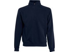 Fruit of the Loom Classic Zip-Neck Sweat Mikina s 1/4 zipem 16.2114 deep navy