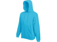 Fruit of the Loom Classic Hooded Sweat Mikina s&nbsp;kapucí 16.2208 azure blue