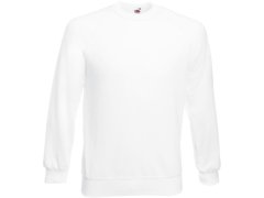 Fruit of the Loom Classic Raglan Sweat Raglánová mikina 16.2216 white