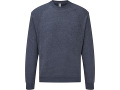 Fruit of the Loom Classic Raglan Sweat Raglánová mikina 16.2216 vintage heather navy