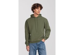 Fruit of the Loom Iconic Premium Hooded Sweat Mikina s&nbsp;kapucí z&nbsp;těžké bavlny 16.2284 classic olive
