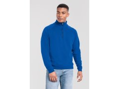 Fruit of the Loom Iconic Premium Zip Neck Sweat Těžká mikina s&nbsp;1/4 zipem 16.2288 royal blue