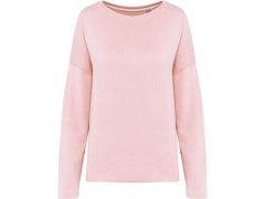 Kariban K 471 Dámská oversize mikina 20.K471 pale pink