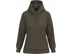 Kariban K 473 Dámská mikina s&nbsp;kapucí 20.K473 dark khaki