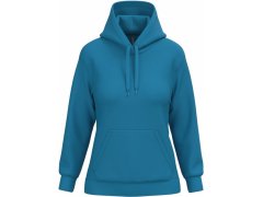 Kariban K 473 Dámská mikina s kapucí 20.K473 tropical blue