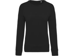 Kariban K 481 Dámská raglánová mikina z&nbsp;bio bavlny 20.K481 black