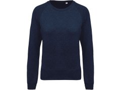 Kariban K 481 Dámská raglánová mikina z&nbsp;bio bavlny 20.K481 french navy heather