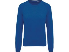 Kariban K 481 Dámská raglánová mikina z&nbsp;bio bavlny 20.K481 ocean blue heather