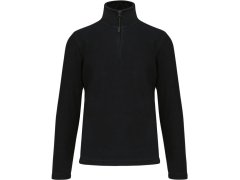Kariban K 912 Mikrofleecová mikina s&nbsp;1/4 zipem "Enzo" 20.K912 black